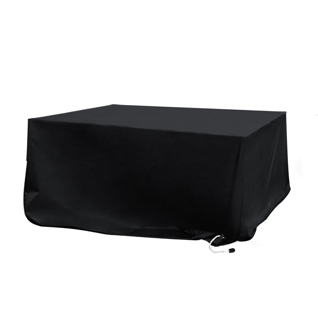 Outdoor Garden Furniture Cover 45cm Extension - Black - Rivercity House & Home Co. (ABN 18 642 972 209) - Affordable Modern Furniture Australia