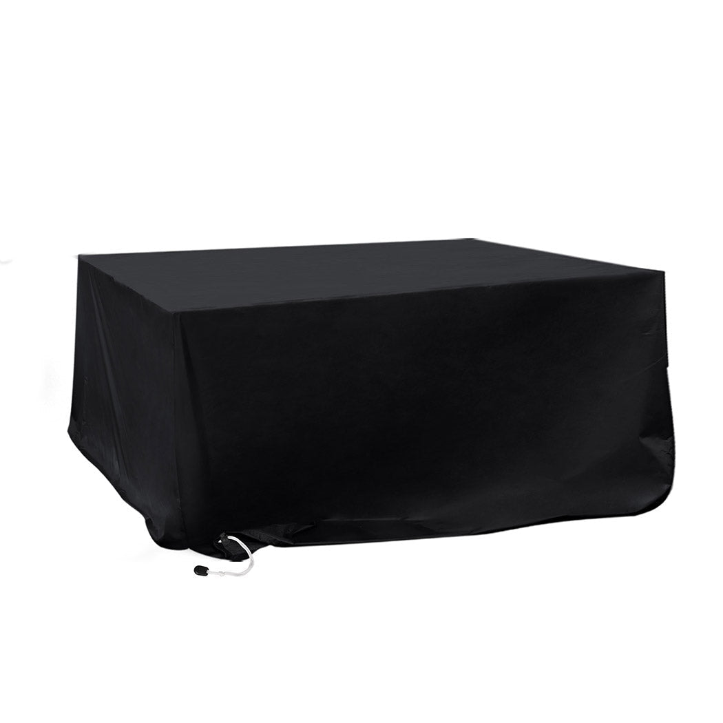 Outdoor Garden Furniture Cover 45cm Extension - Black - Rivercity House & Home Co. (ABN 18 642 972 209) - Affordable Modern Furniture Australia