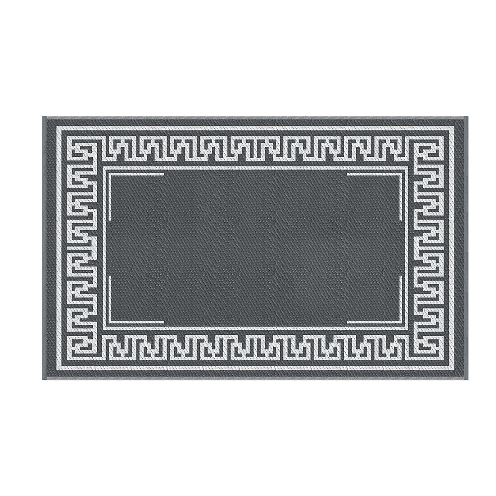 Outdoor Rugs 152x244cm Large Carpet Reversible Area Mat PP Dual - Sided Patio Rug Greek Key - Home & Garden > Rugs > Outdoor Rugs - Rivercity House & Home Co. (ABN 18 642 972 209) - Affordable Modern Furniture Australia