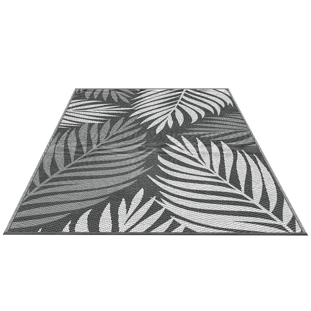 Outdoor Rugs 152x244cm Large Carpet Reversible Area Mat PP Dual - Sided Patio Rug Leaf - Home & Garden > Rugs > Outdoor Rugs - Rivercity House & Home Co. (ABN 18 642 972 209) - Affordable Modern Furniture Australia