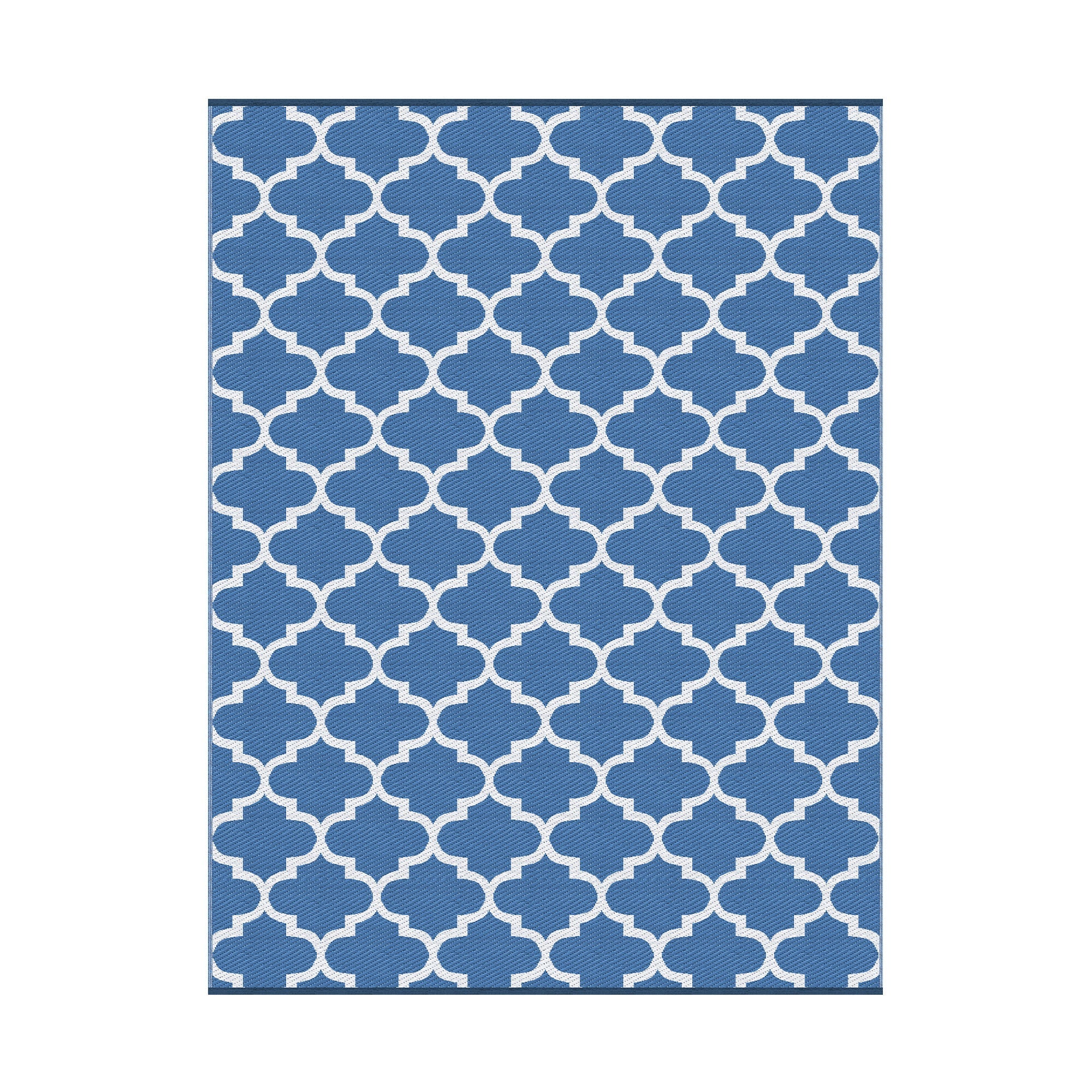 Outdoor Rugs 274x366cm Large Carpet Reversible Area Mat PP Dual - Sided Patio Rug Blue - Home & Garden > Rugs > Outdoor Rugs - Rivercity House & Home Co. (ABN 18 642 972 209) - Affordable Modern Furniture Australia