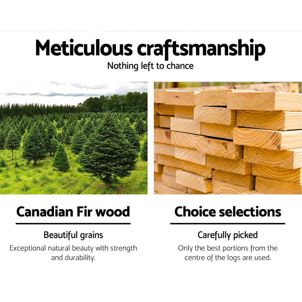 Outdoor Storage Bench Box Wooden Garden Chair 2 Seat Timber Furniture - Furniture > Outdoor > Outdoor Chairs - Rivercity House & Home Co. (ABN 18 642 972 209) - Affordable Modern Furniture Australia