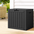 Outdoor Storage Box 118L Black