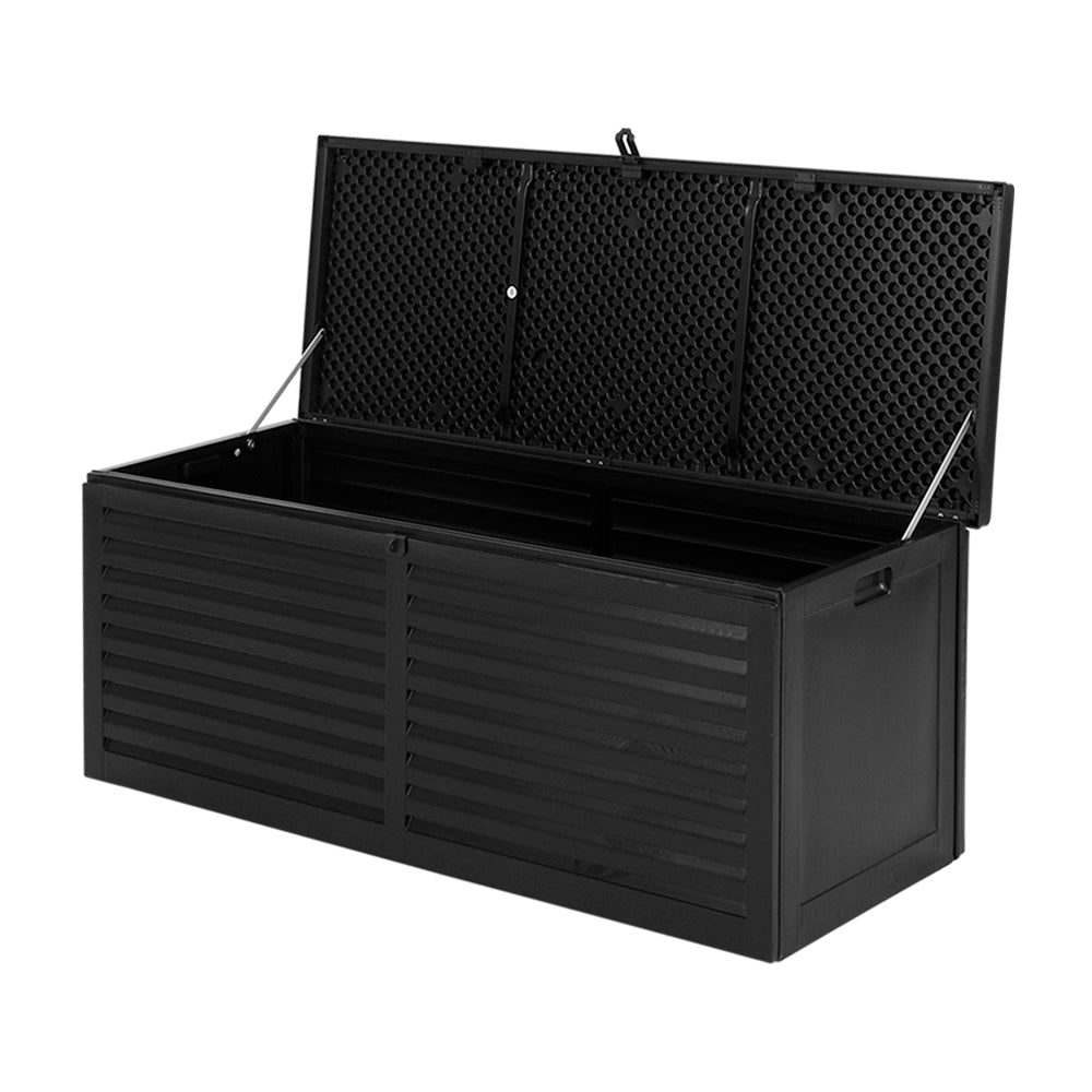 Outdoor Storage Box 390L Container Lockable Toy Tools Shed Deck Garden - Rivercity House & Home Co. (ABN 18 642 972 209) - Affordable Modern Furniture Australia