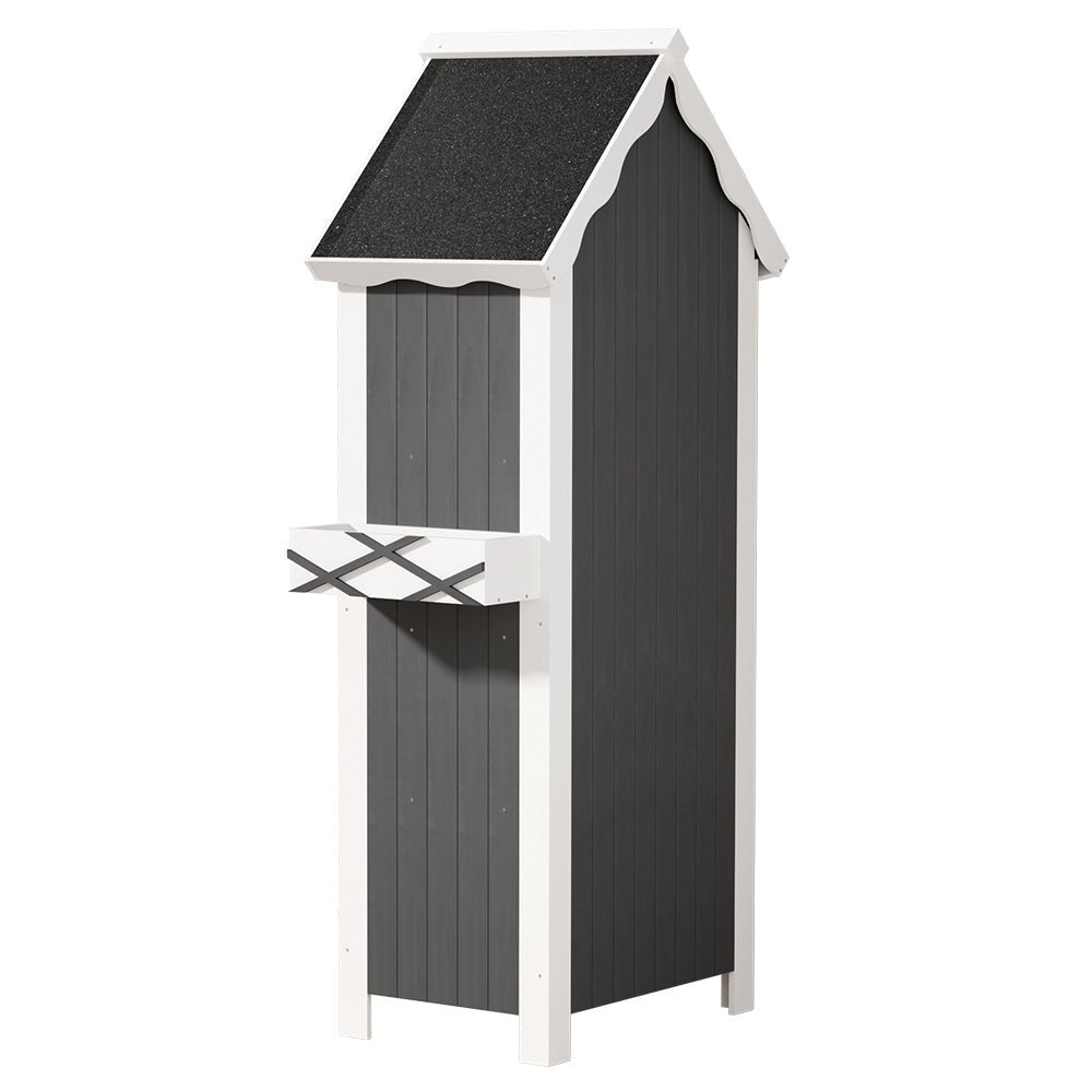 Outdoor Storage Cabinet Shed Box Wooden Shelf Chest Garden Furniture - Furniture > Outdoor > Outdoor Chairs - Rivercity House & Home Co. (ABN 18 642 972 209) - Affordable Modern Furniture Australia