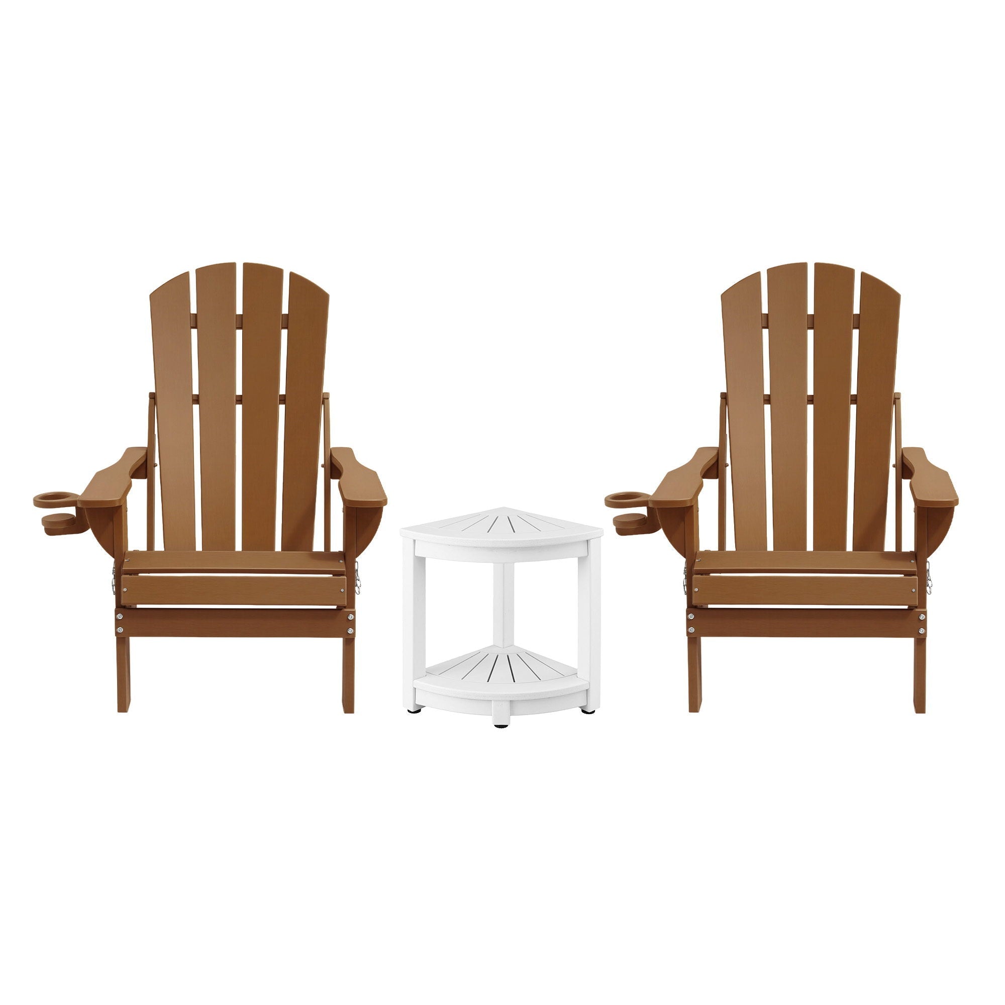 Outdoor Table and Chairs HDPE Folding Adirondack Beach Chair Patio Furniture - Furniture > Outdoor > Outdoor Chairs - Rivercity House & Home Co. (ABN 18 642 972 209) - Affordable Modern Furniture Australia