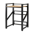 Over Washing Machine Rack Laundry Shelf Space Saver 75cm Black