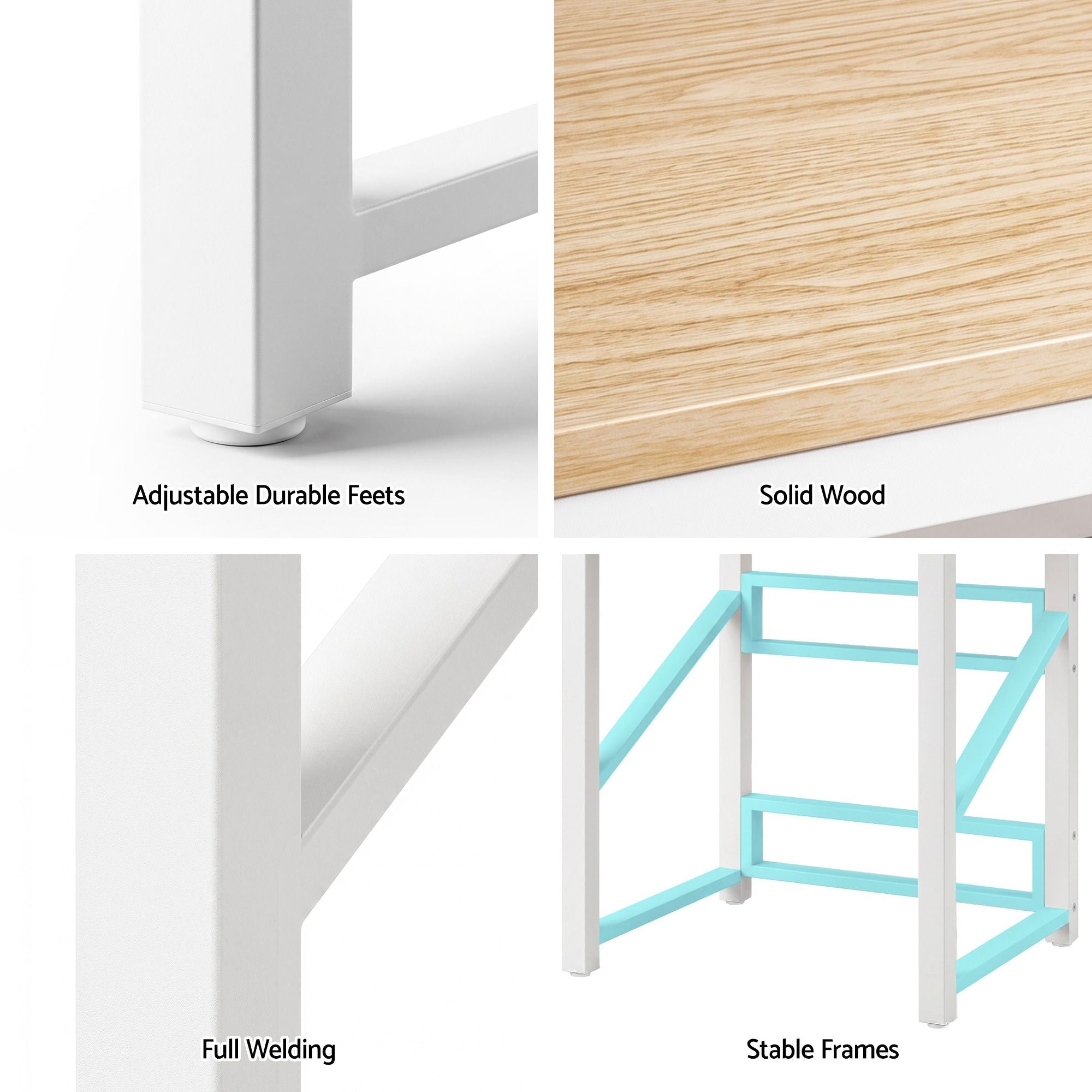 Over Washing Machine Rack Laundry Shelf Space Saver 75cm White - Furniture > Bathroom > Bathroom Cabinets, Cupboards & Storage - Rivercity House & Home Co. (ABN 18 642 972 209) - Affordable Modern Furniture Australia