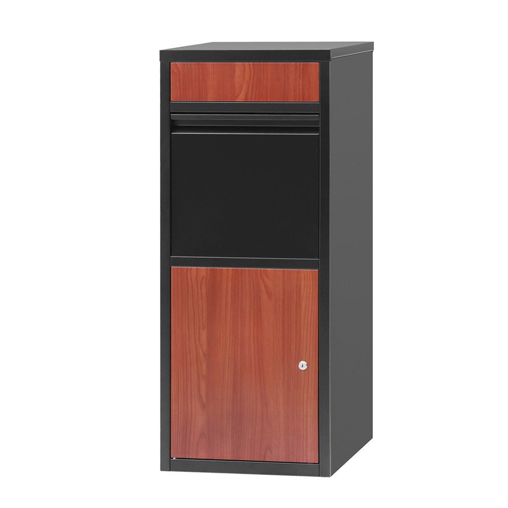 Parcel Letterbox Drop Box Package Black - Home & Garden > Storage > Storage Cabinets & Lockers - Rivercity House & Home Co. (ABN 18 642 972 209) - Affordable Modern Furniture Australia