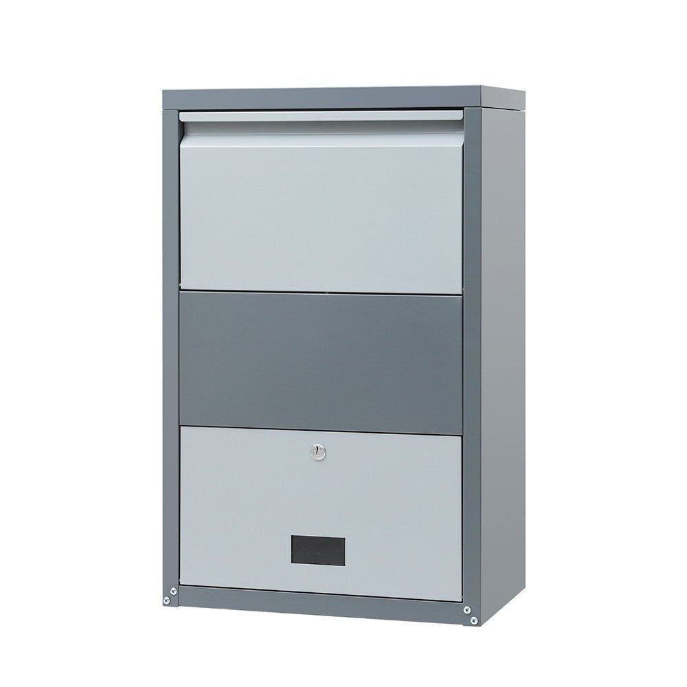 Parcel Letterbox Drop Box Package Grey - Home & Garden > Storage > Storage Cabinets & Lockers - Rivercity House & Home Co. (ABN 18 642 972 209) - Affordable Modern Furniture Australia