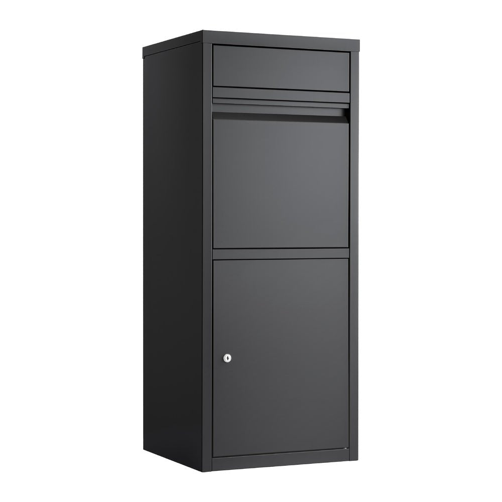 Parcel Letterbox Drop Box Package Mailbox Black - Commercial > Packaging > Postage Satchels & Boxes - Rivercity House & Home Co. (ABN 18 642 972 209) - Affordable Modern Furniture Australia