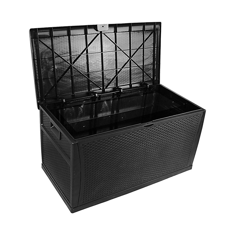 Patio Deck Box Outdoor Storage Plastic Bench Box 450 Litre - Rivercity House & Home Co. (ABN 18 642 972 209) - Affordable Modern Furniture Australia