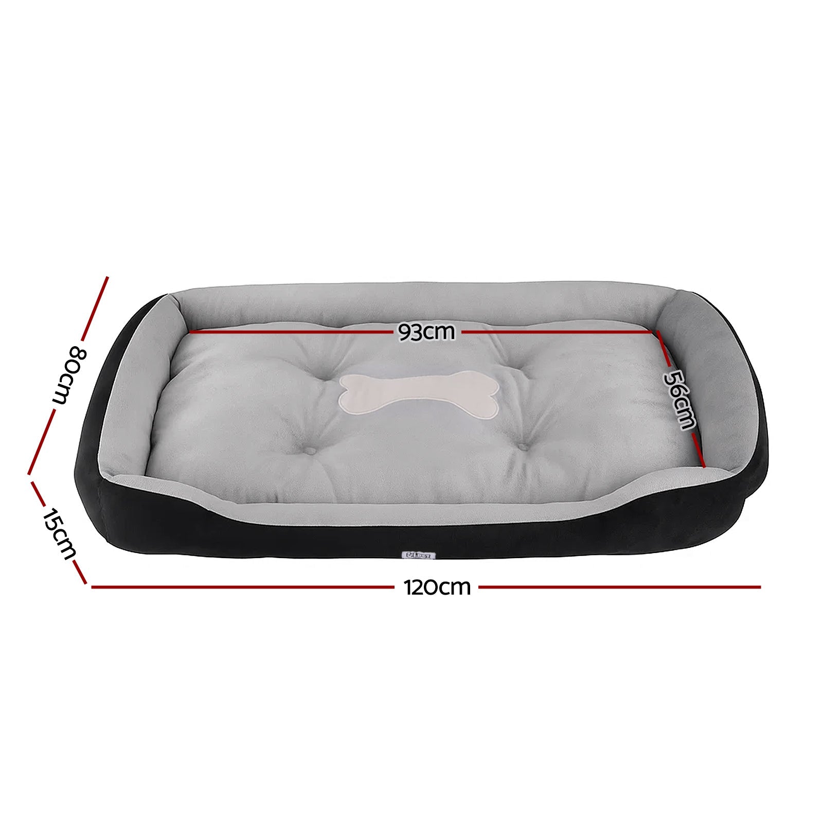 Pet Bed Dog Bed Soft PP Cotton Mat Sleeping Comfy Cushion Washable Extra Large - Pet Care > Dog Supplies > Dog Beds - Rivercity House & Home Co. (ABN 18 642 972 209) - Affordable Modern Furniture Australia