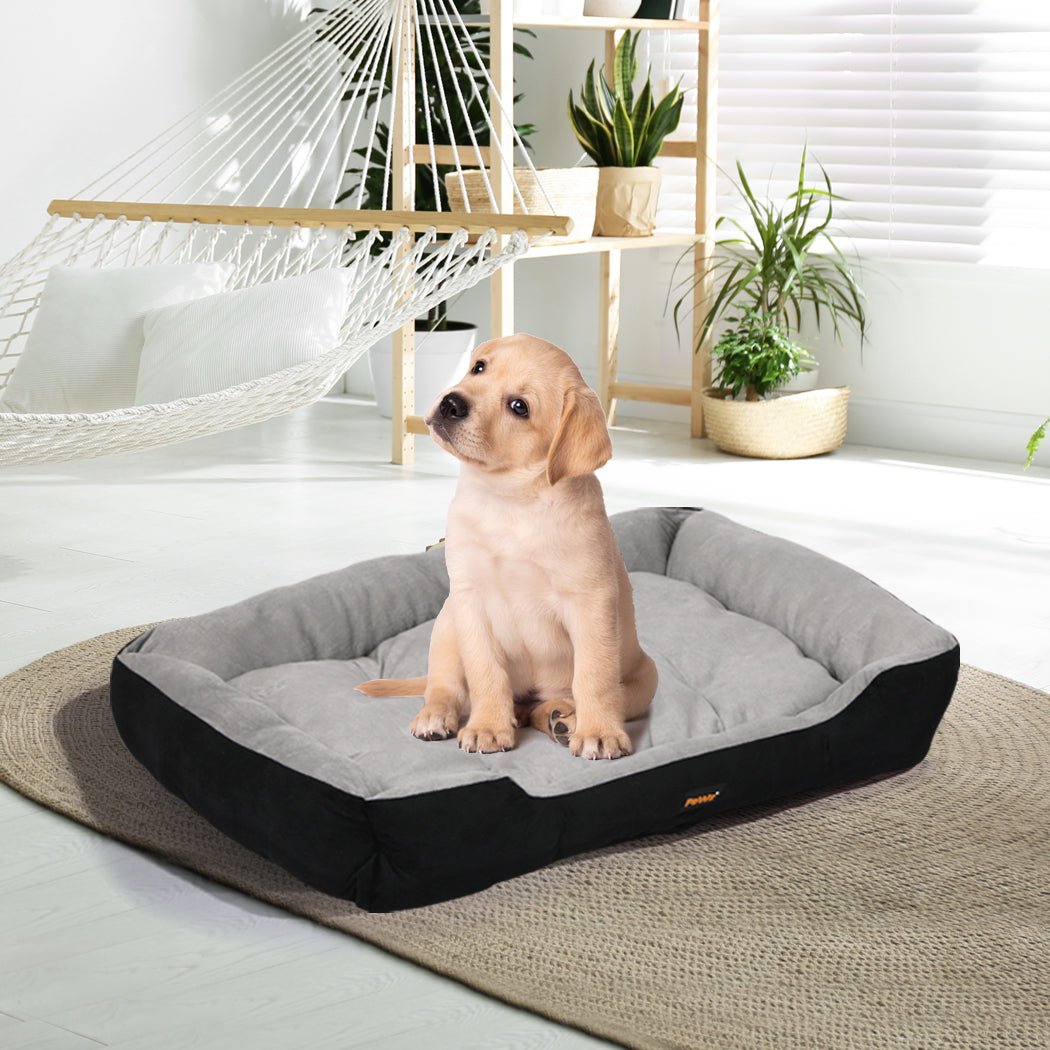 Pet Bed Mattress Medium Dog Bedding - Black - Rivercity House & Home Co. (ABN 18 642 972 209) - Affordable Modern Furniture Australia