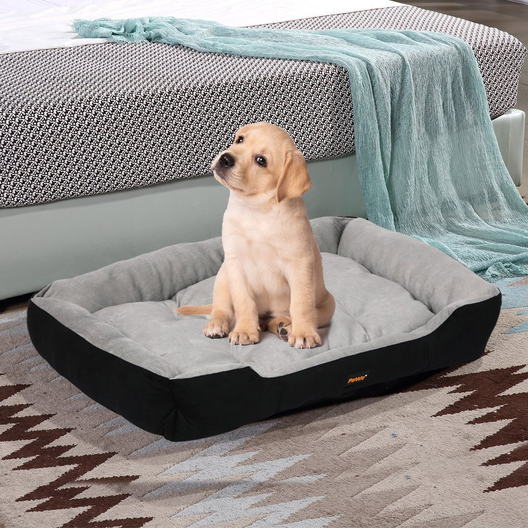 Pet Bed Mattress Medium Dog Bedding - Black - Rivercity House & Home Co. (ABN 18 642 972 209) - Affordable Modern Furniture Australia
