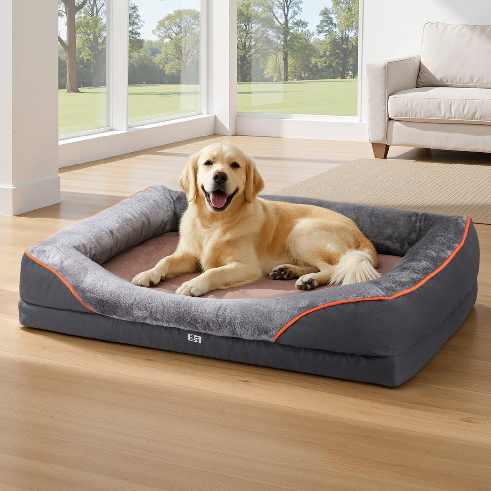 Pet Bed Orthopedic Washable Dog Bed Plush Fleece Sofa Cushion Mat - Pet Care > Dog Supplies > Dog Beds - Rivercity House & Home Co. (ABN 18 642 972 209) - Affordable Modern Furniture Australia