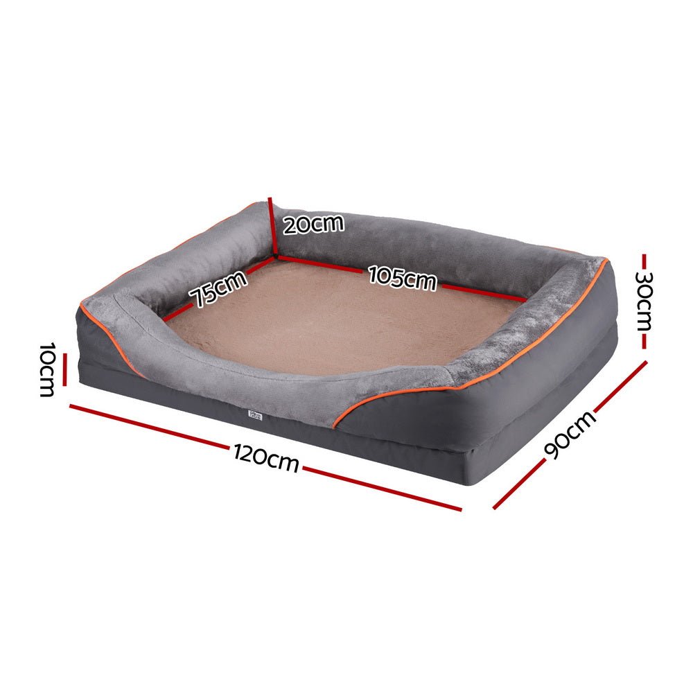 Pet Bed Orthopedic Washable Dog Bed Plush Fleece Sofa Cushion Mat - Pet Care > Dog Supplies > Dog Beds - Rivercity House & Home Co. (ABN 18 642 972 209) - Affordable Modern Furniture Australia