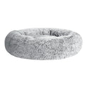 Pet Calming Bed Large 90cm Charcoal Washable