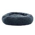 Pet Calming Bed Large 90cm Dark Grey Washable