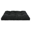 Pet Calming Bed Large Dog Cat Cushion - Dark Grey