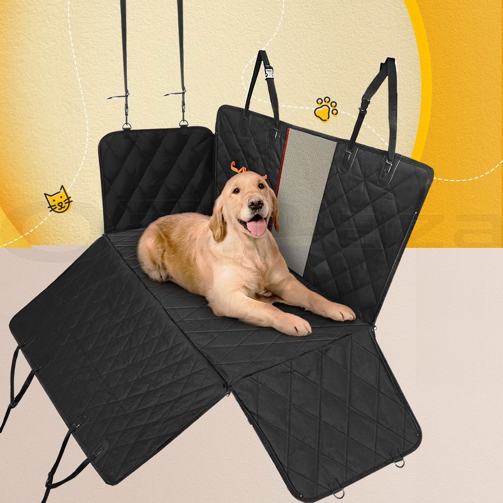 Pet Car Seat Cover Dog Hammock Waterproof Non-Slip Protector Mat - Black - Auto Accessories > Auto Accessories Others > Automotive Decor - Rivercity House & Home Co. (ABN 18 642 972 209) - Affordable Modern Furniture Australia