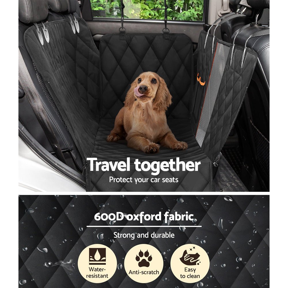 Pet Car Seat Cover Dog Protector Waterproof Non-Slip Hammock Mat - Black - Auto Accessories > Auto Accessories Others > Automotive Decor - Rivercity House & Home Co. (ABN 18 642 972 209) - Affordable Modern Furniture Australia