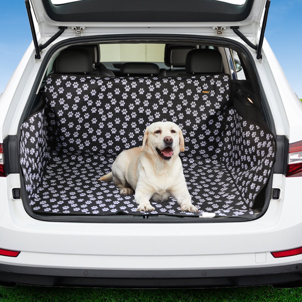 Pet Car Seat Cover Hammock with Boot Protection - Black - Rivercity House & Home Co. (ABN 18 642 972 209) - Affordable Modern Furniture Australia