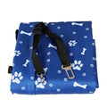 Pet Car Seat Cover Hammock with Storage Pockets - Blue