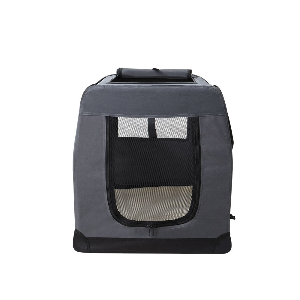Pet Carrier Soft Crate Dog Cat Travel 60x42CM Portable Foldable Car M - Pet Care > Cat Supplies > Cat Carriers & Crates - Rivercity House & Home Co. (ABN 18 642 972 209) - Affordable Modern Furniture Australia