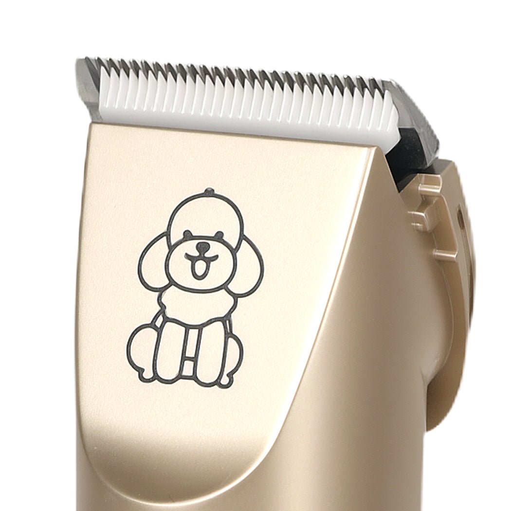 Pet Clipper Grooming Trimmer Kit for Cats and Dogs - Gold - Rivercity House & Home Co. (ABN 18 642 972 209) - Affordable Modern Furniture Australia