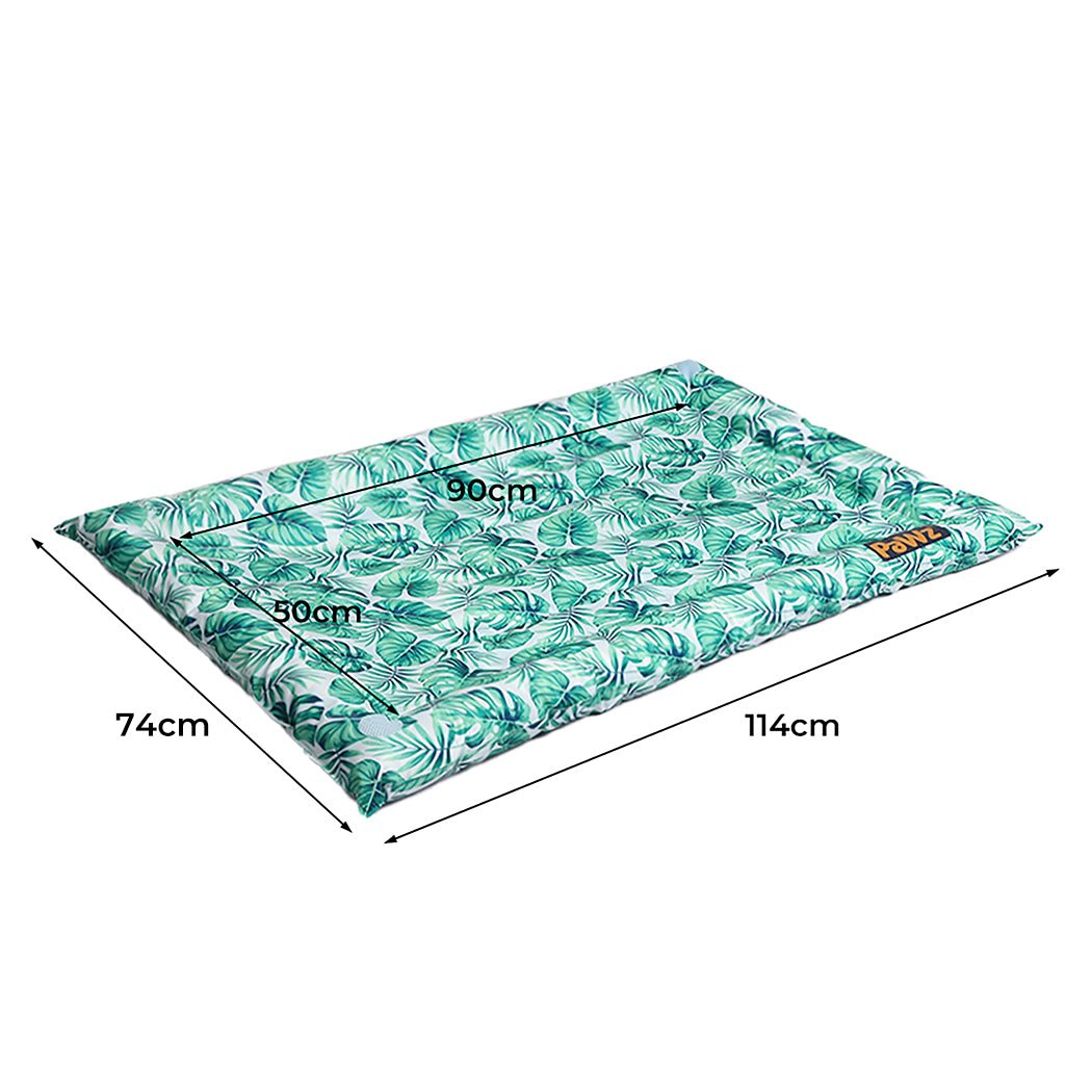 Pet Cool Gel Mat Large Cat Bed Dog Bolster - Blue - Rivercity House & Home Co. (ABN 18 642 972 209) - Affordable Modern Furniture Australia