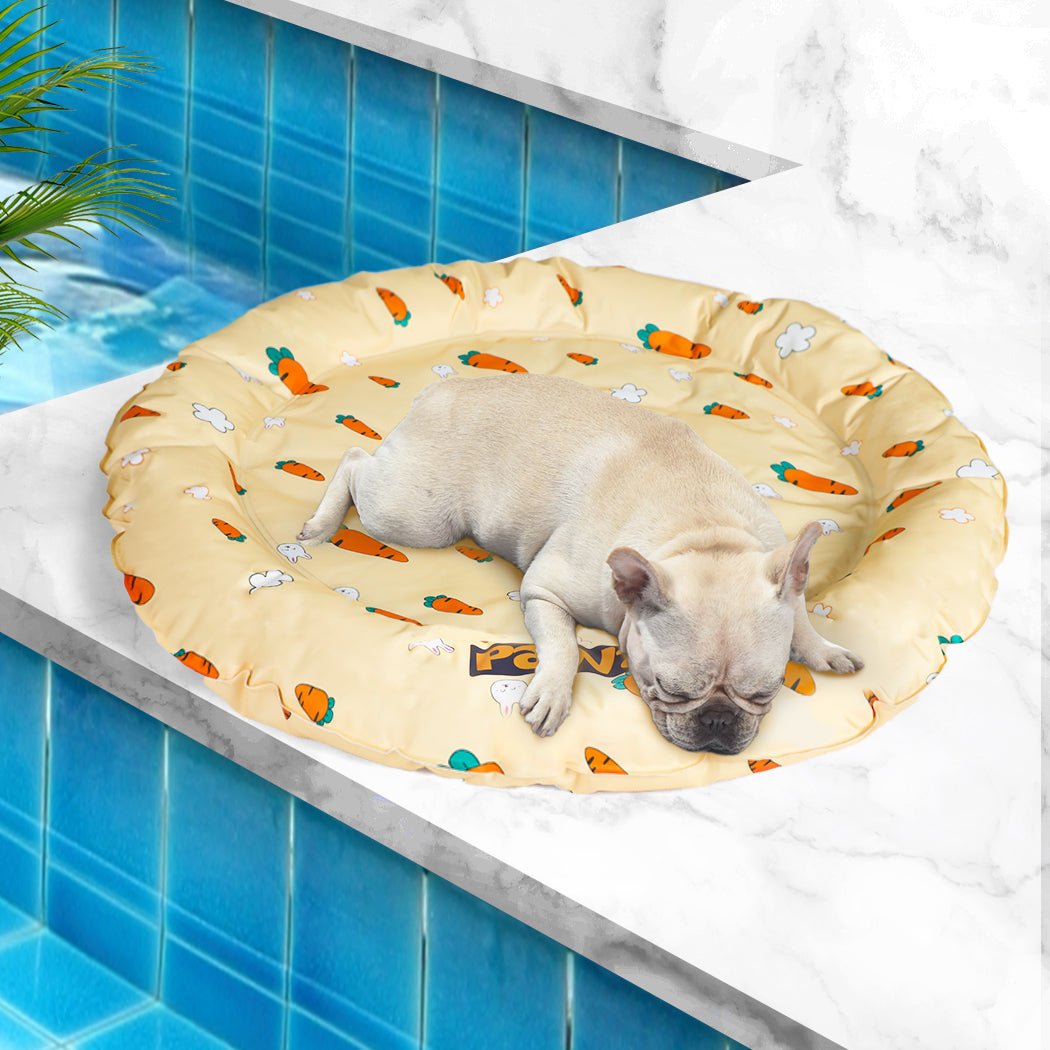 Pet Cool Gel Mat Large Cat Bed Dog Bolster - Blue - Rivercity House & Home Co. (ABN 18 642 972 209) - Affordable Modern Furniture Australia