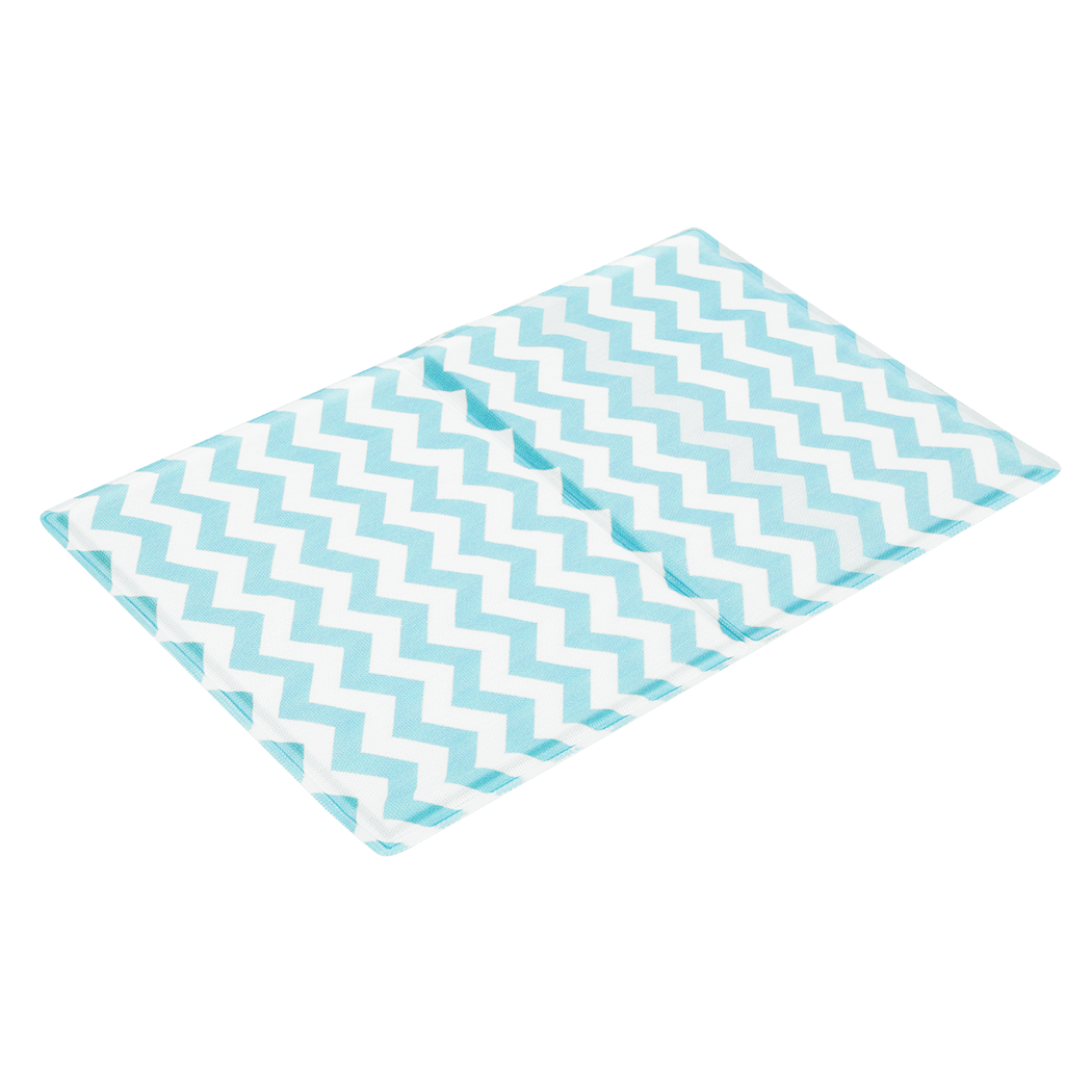 Pet Cooling Mat 50x65cm with Textured Surface - Blue - Rivercity House & Home Co. (ABN 18 642 972 209) - Affordable Modern Furniture Australia