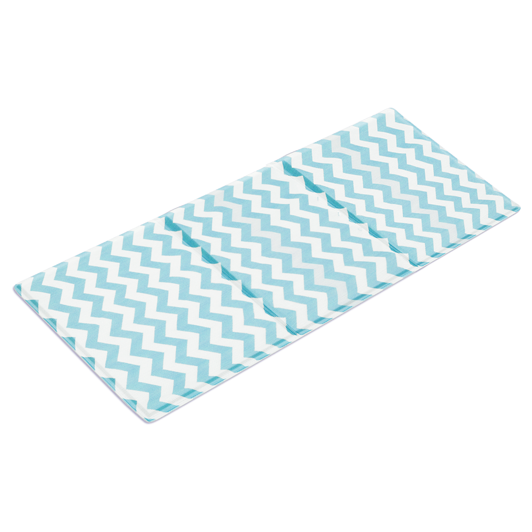 Pet Cooling Mat Foldable Breathable Soft Foam 50x90cm - Blue - Rivercity House & Home Co. (ABN 18 642 972 209) - Affordable Modern Furniture Australia