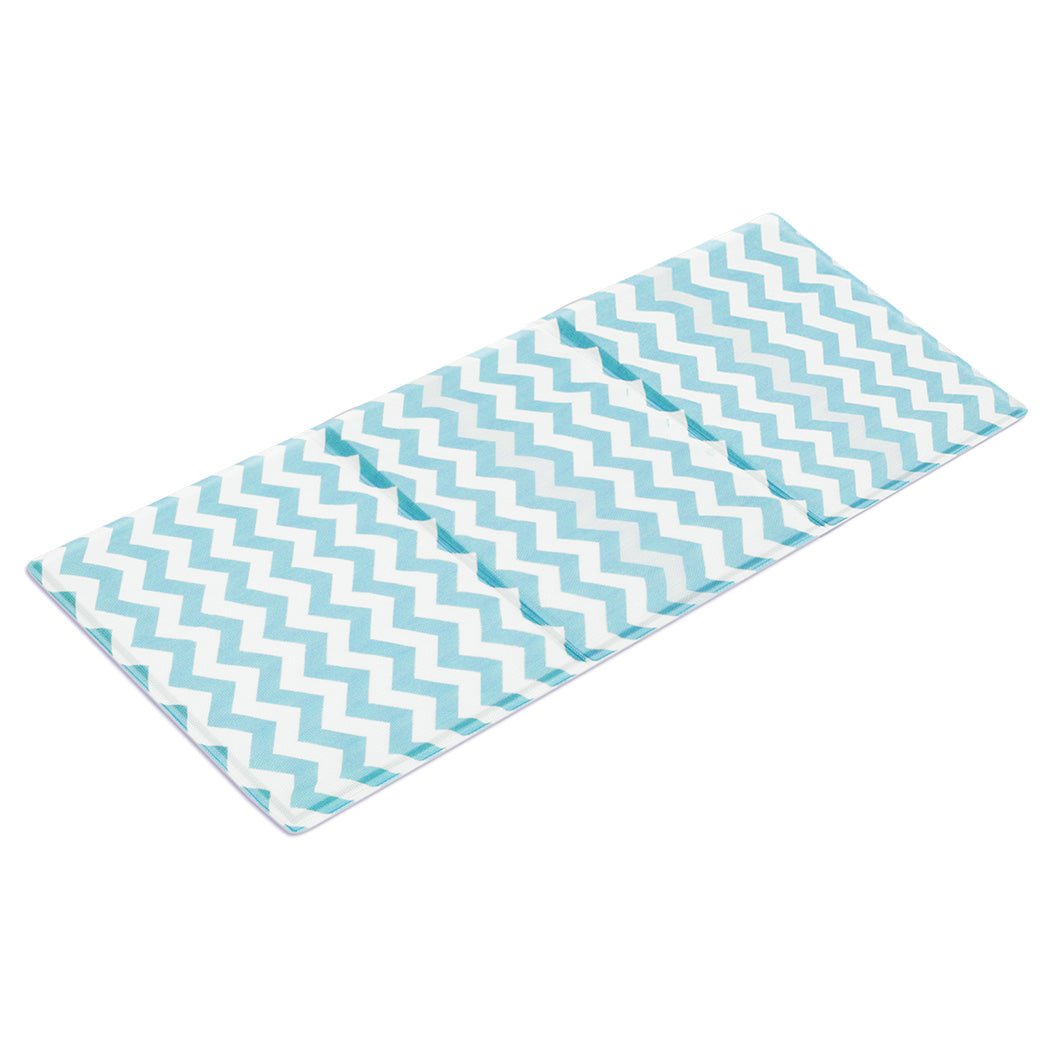Pet Cooling Mat Foldable Breathable Soft Foam 50x90cm - Blue - Rivercity House & Home Co. (ABN 18 642 972 209) - Affordable Modern Furniture Australia
