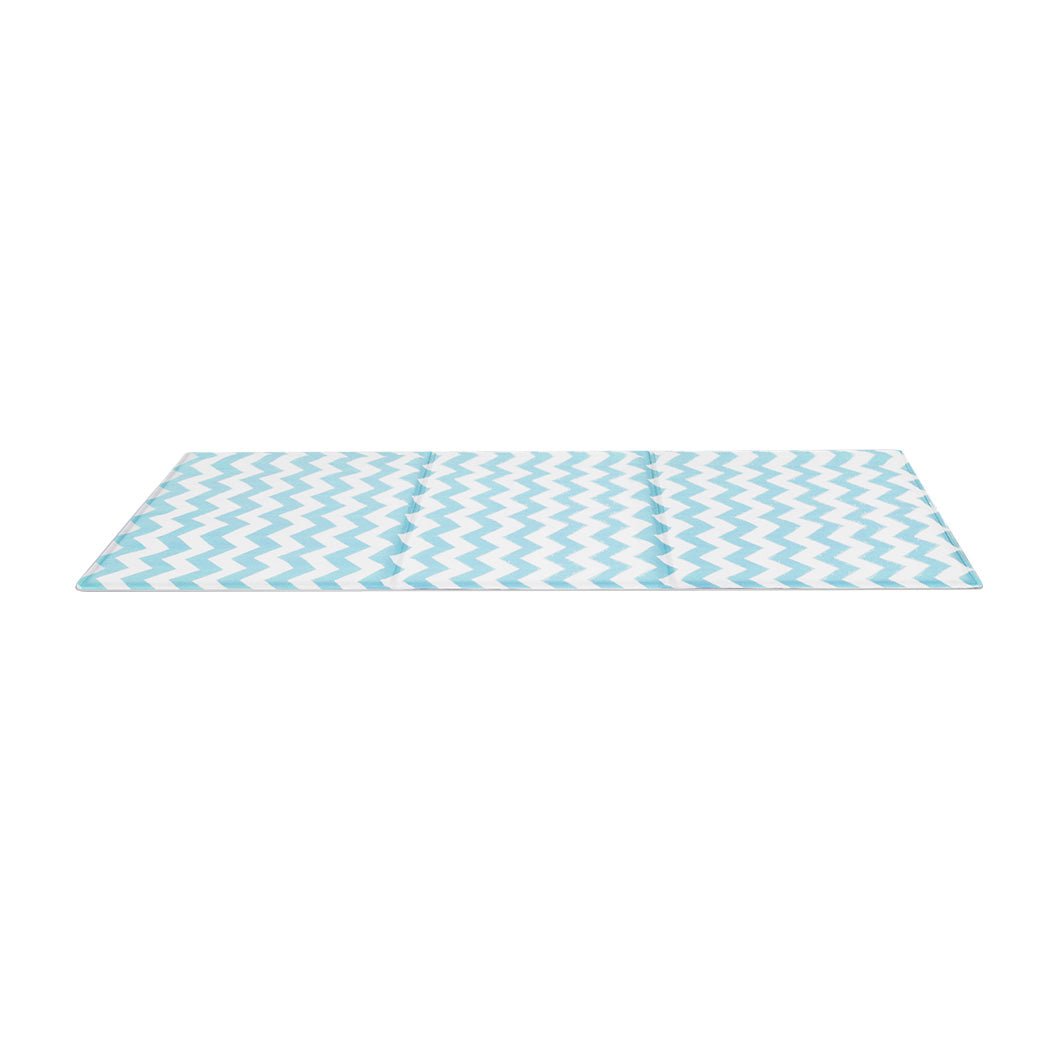 Pet Cooling Mat Foldable Breathable Soft Foam 50x90cm - Blue - Rivercity House & Home Co. (ABN 18 642 972 209) - Affordable Modern Furniture Australia