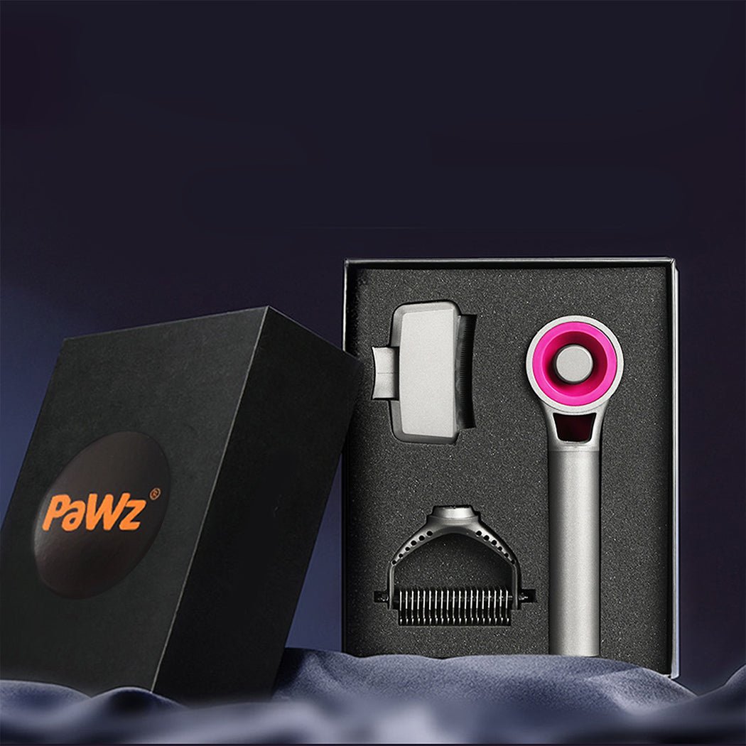Pet Grooming Kit with 3 Tools and One - Click Cleaning - Black - Rivercity House & Home Co. (ABN 18 642 972 209) - Affordable Modern Furniture Australia