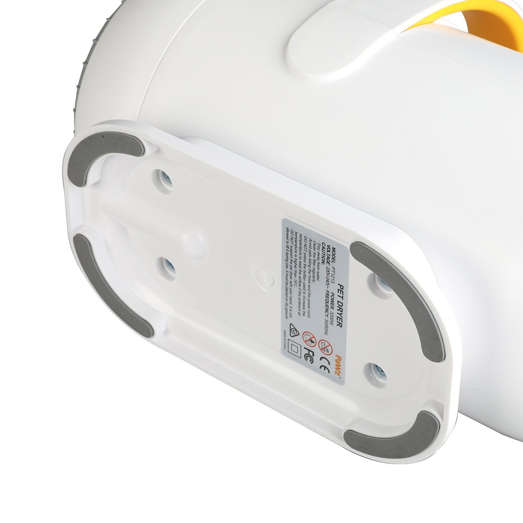 Pet Hair Dryer Grooming for Dogs and Cats with 4 Nozzles - White - Rivercity House & Home Co. (ABN 18 642 972 209) - Affordable Modern Furniture Australia