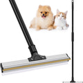 Pet Hair Remover Broom with Long Handle Reusable Fur & Lint Remover for Dog & Cat Hair - Multi-Surface