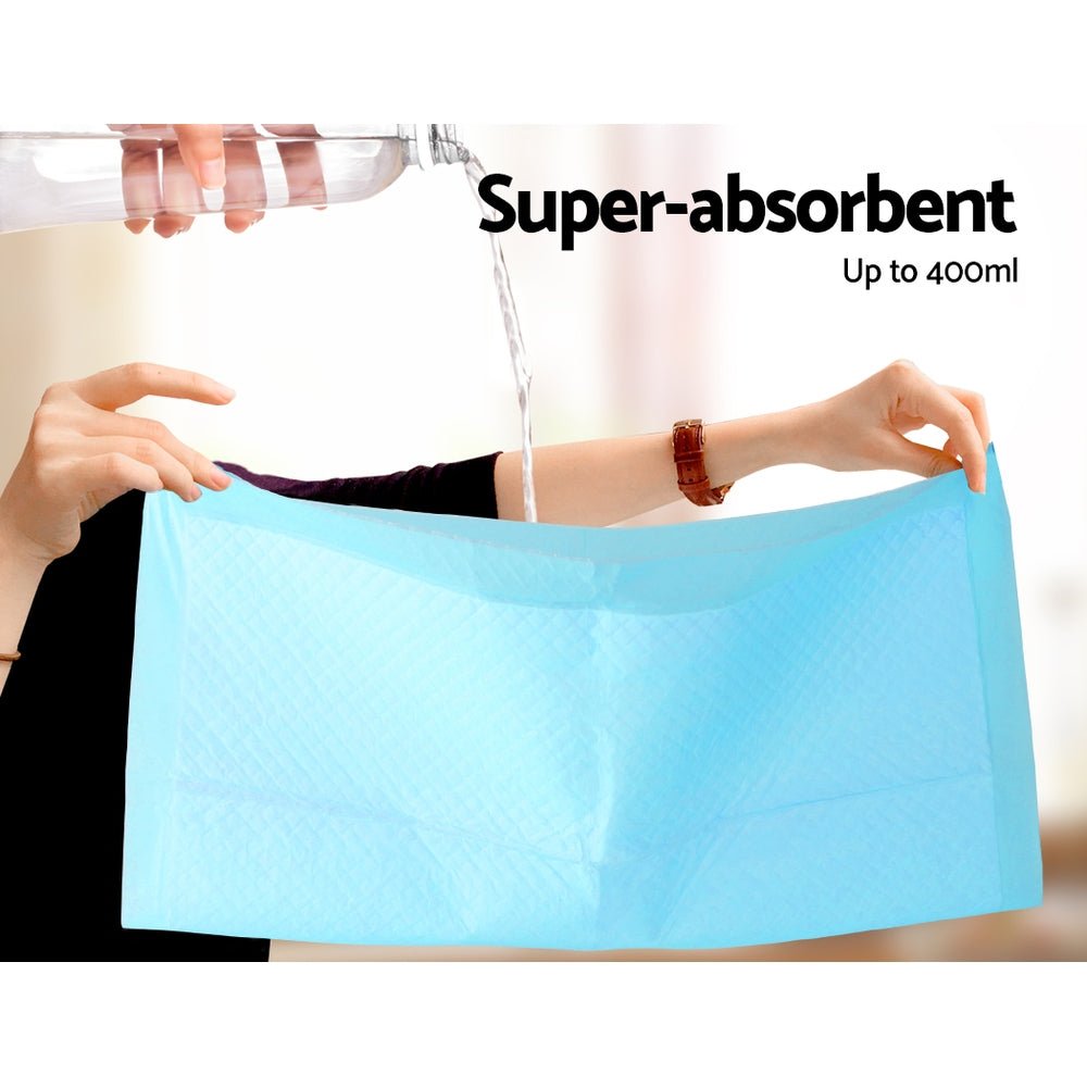 Pet Training Pads 400pcs 60x60cm Puppy Dog Toilet Pee Indoor Super Absorbent Blue - Pet Care > Dog Supplies > Dog Training Aids - Rivercity House & Home Co. (ABN 18 642 972 209) - Affordable Modern Furniture Australia