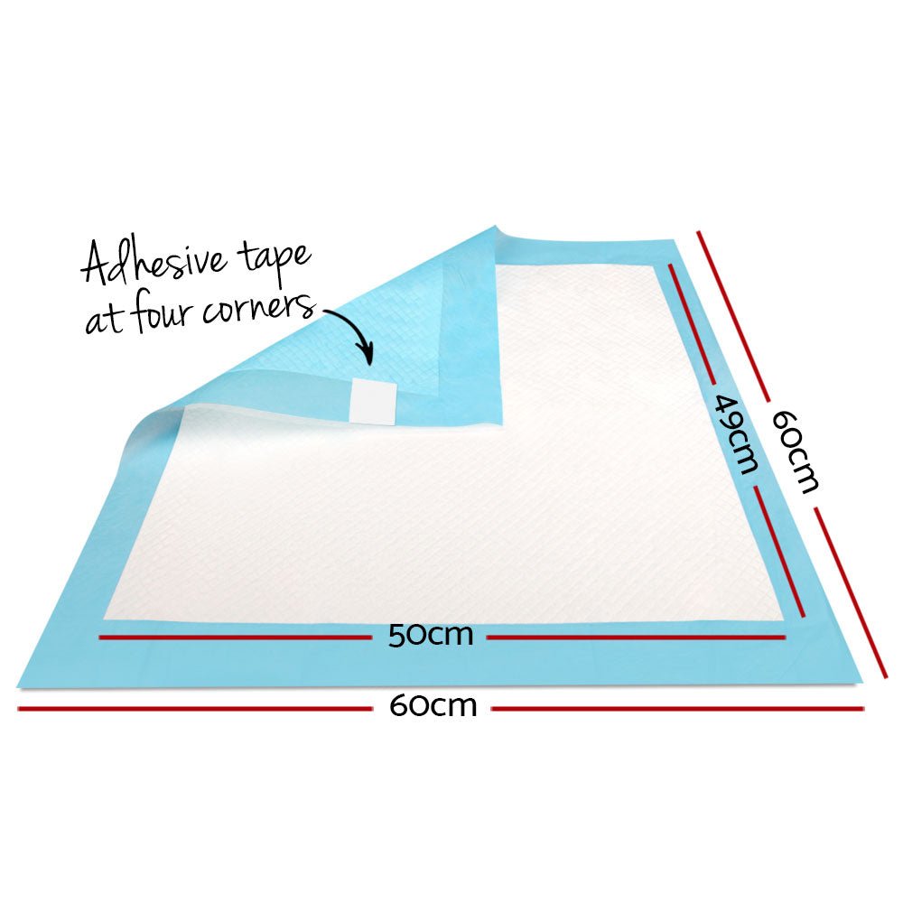 Pet Training Pads 400pcs 60x60cm Puppy Dog Toilet Pee Indoor Super Absorbent Blue - Pet Care > Dog Supplies > Dog Training Aids - Rivercity House & Home Co. (ABN 18 642 972 209) - Affordable Modern Furniture Australia