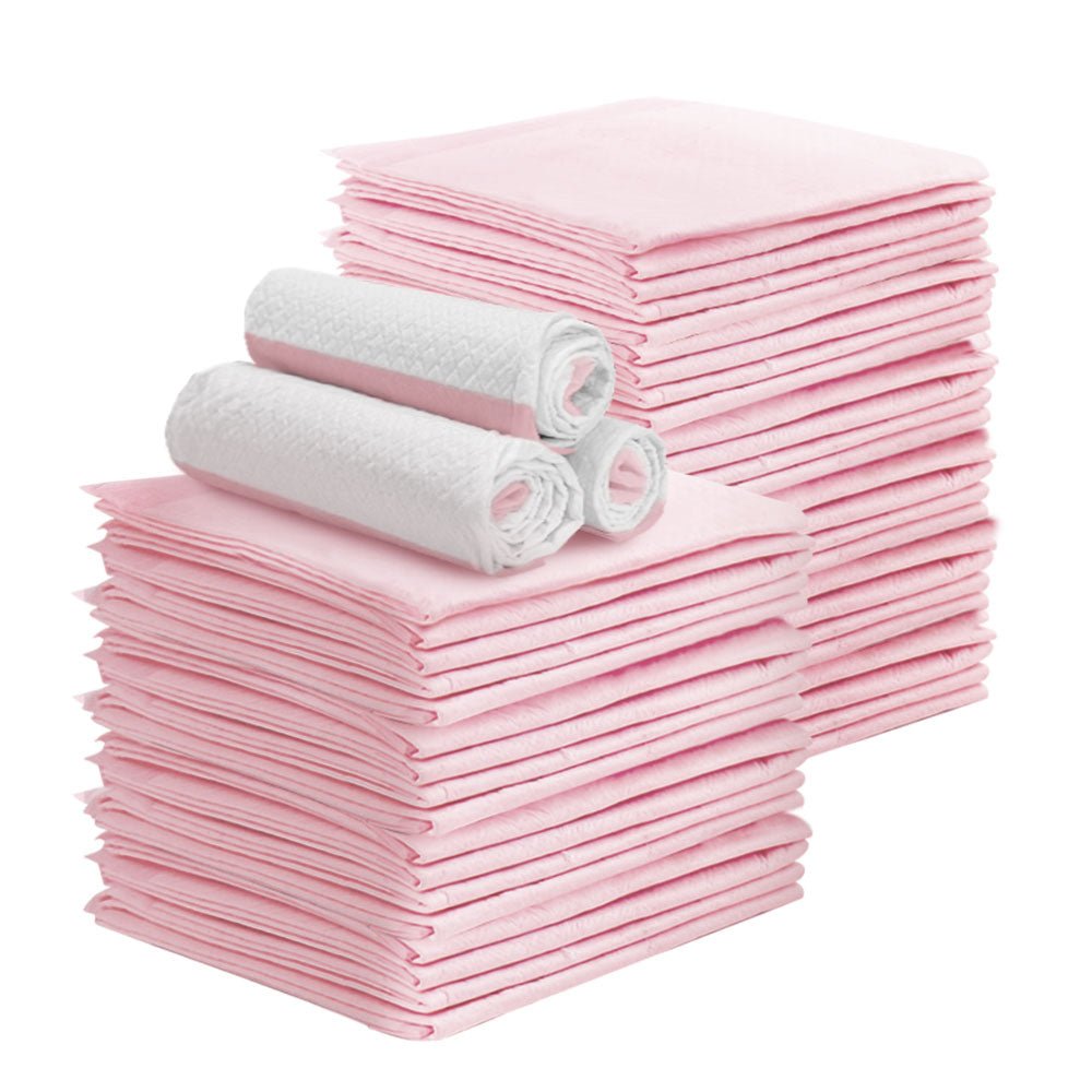 Pet Training Pads 400pcs 60x60cm Puppy Dog Toilet Pee Indoor Super Absorbent Pink - Pet Care > Dog Supplies > Dog Training Aids - Rivercity House & Home Co. (ABN 18 642 972 209) - Affordable Modern Furniture Australia
