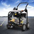 Petrol High Pressure Cleaner Washer with 20m Hose - Black