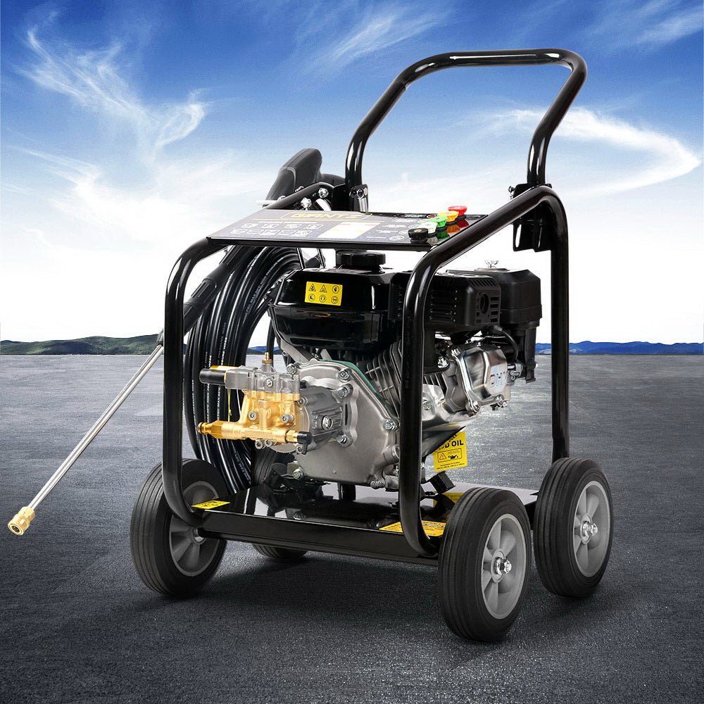 Petrol High Pressure Cleaner Washer with 20m Hose - Black - Auto Accessories > Auto Accessories Others > Automotive Cleaning - Rivercity House & Home Co. (ABN 18 642 972 209) - Affordable Modern Furniture Australia