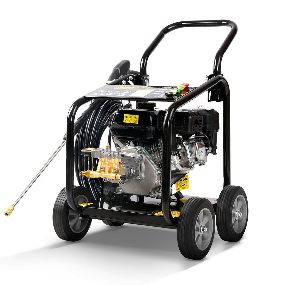 Petrol High Pressure Cleaner Washer with 20m Hose - Black - Auto Accessories > Auto Accessories Others > Automotive Cleaning - Rivercity House & Home Co. (ABN 18 642 972 209) - Affordable Modern Furniture Australia