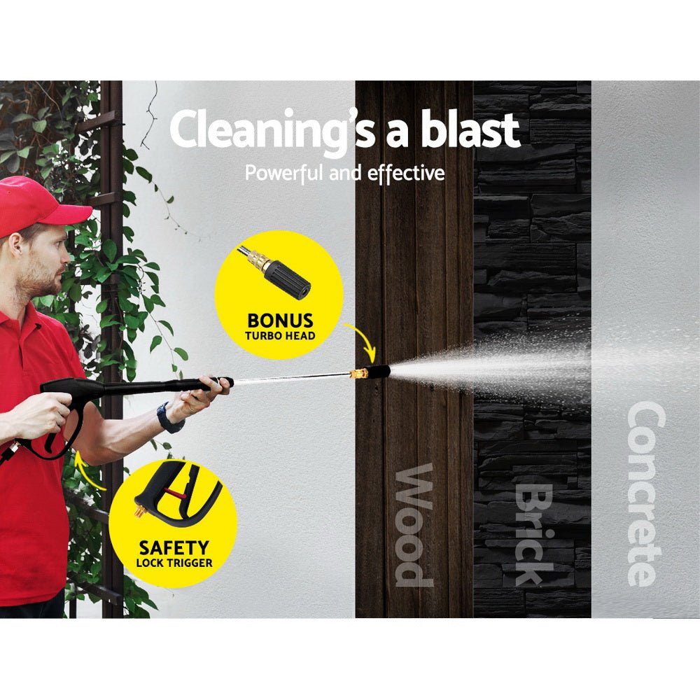 Petrol High Pressure Cleaner Washer with 20m Hose - Black - Auto Accessories > Auto Accessories Others > Automotive Cleaning - Rivercity House & Home Co. (ABN 18 642 972 209) - Affordable Modern Furniture Australia