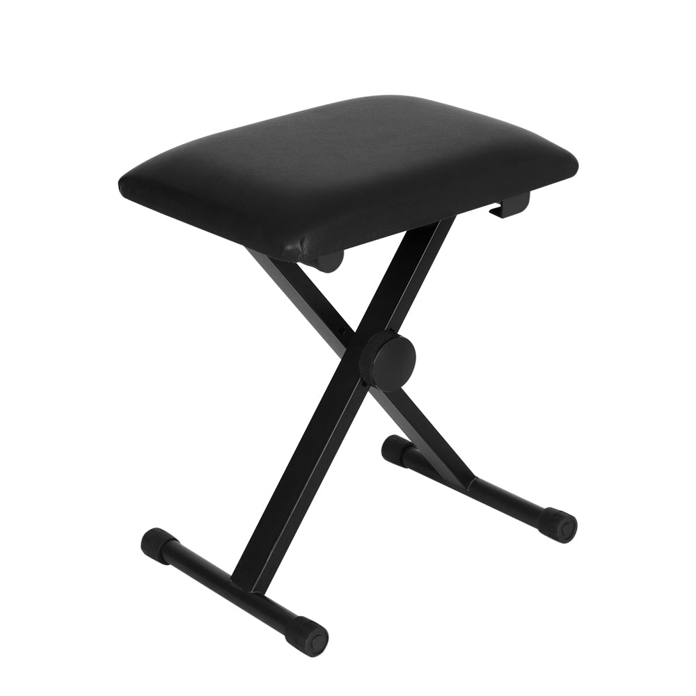Piano Stool Adjustable Height Keyboard Seat Portable Bench Chair Black - Furniture > Bar Stools & Chairs > Table & Bar Stools - Rivercity House & Home Co. (ABN 18 642 972 209) - Affordable Modern Furniture Australia
