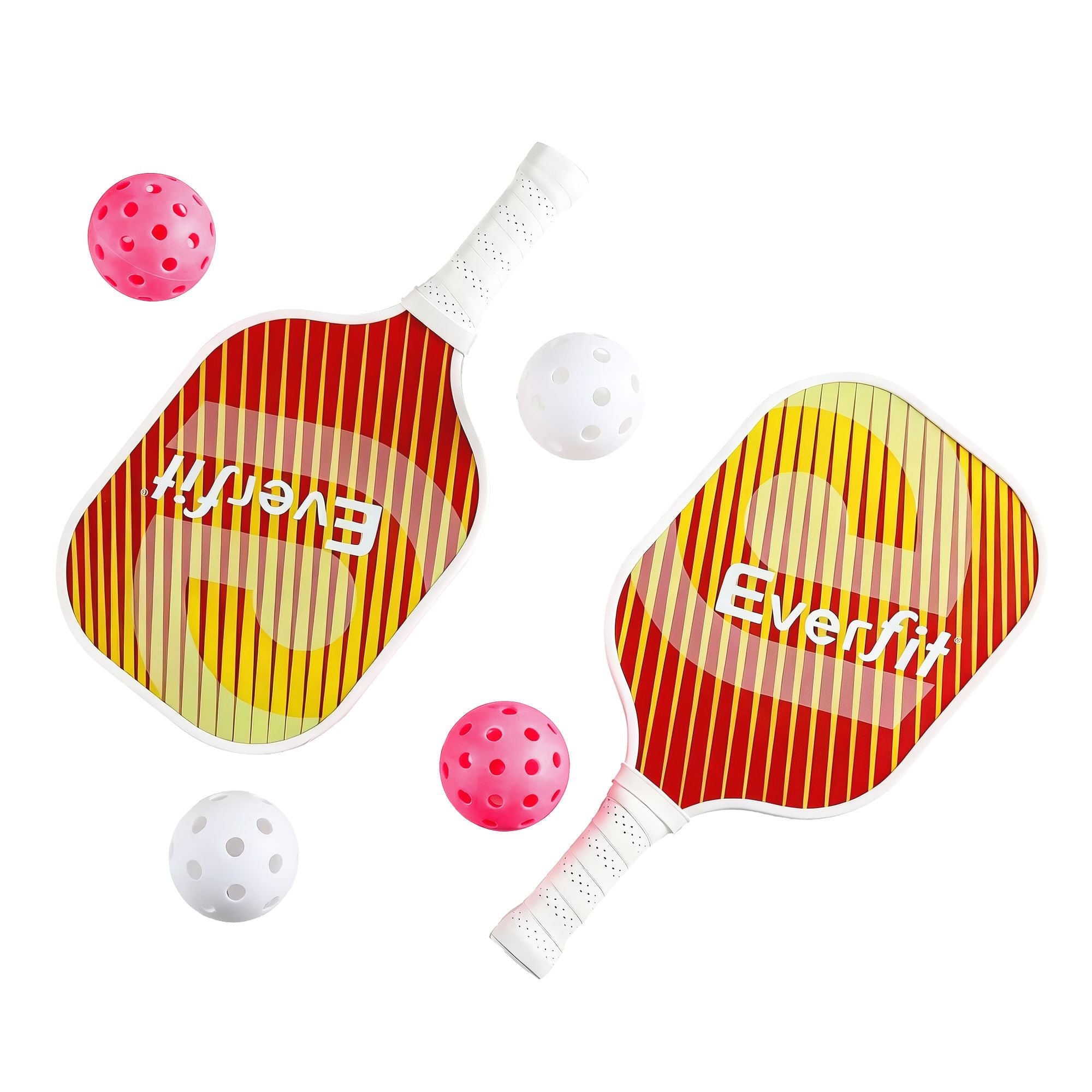 Pickleball Paddle Set Fibreglass Racquet Honeycomb Core With Bag Orange - Sports & Fitness > Racquet Sports > Pickleball - Rivercity House & Home Co. (ABN 18 642 972 209) - Affordable Modern Furniture Australia