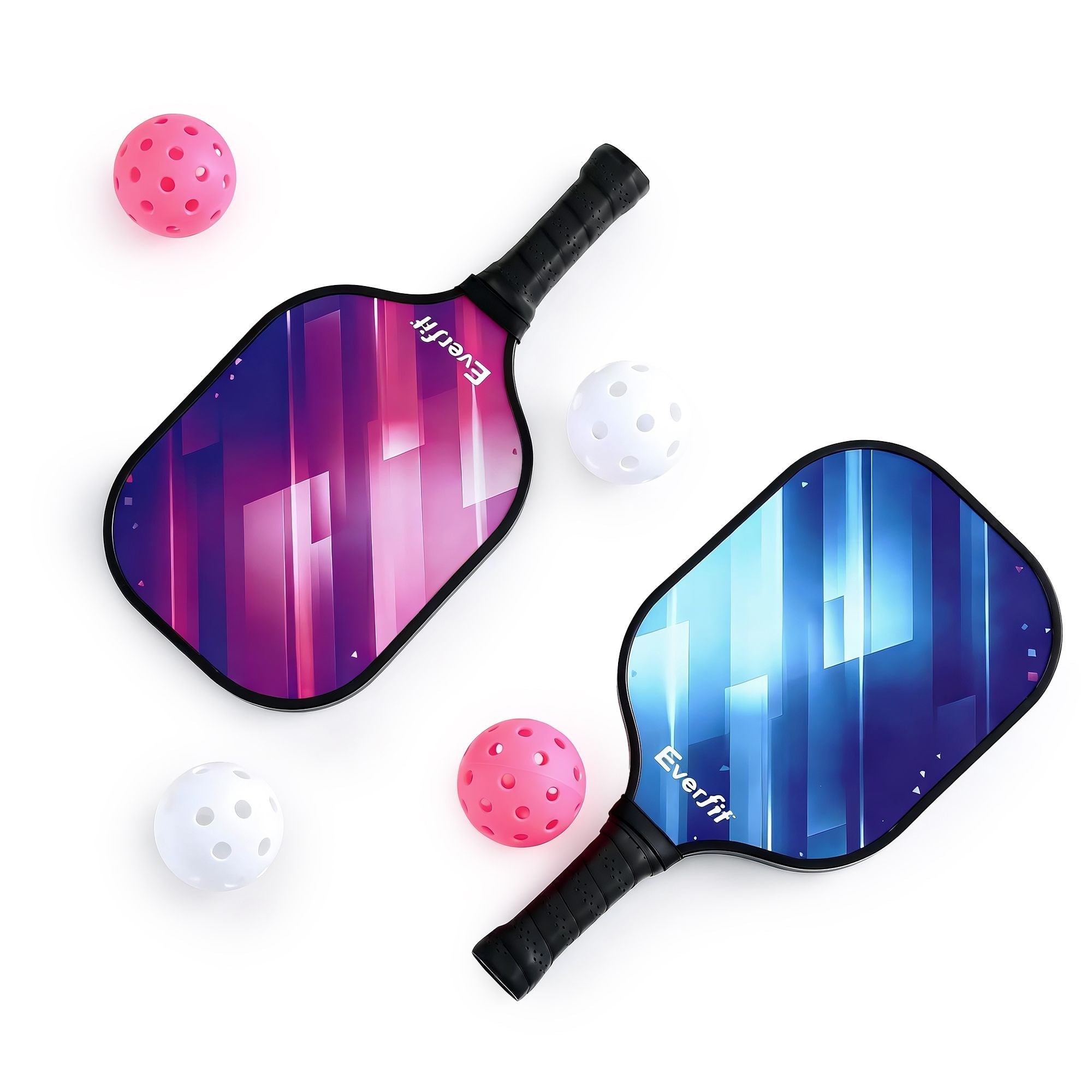 Pickleball Paddle Set Fibreglass Racquet Honeycomb Core With Bag - Sports & Fitness > Racquet Sports > Pickleball - Rivercity House & Home Co. (ABN 18 642 972 209) - Affordable Modern Furniture Australia