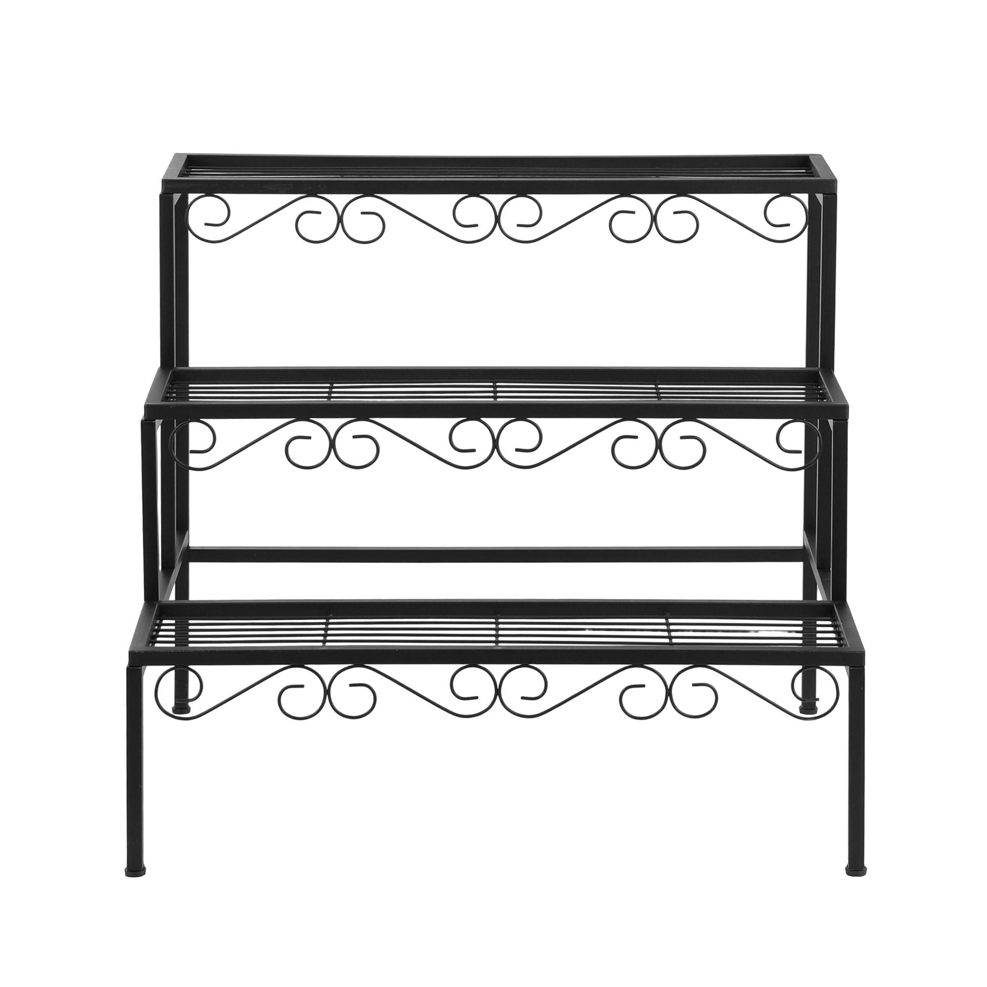 Plant Stand 3 Tier Metal Corner Plant Shelf Multiple Flower Holder Rack - Home & Garden > Artificial Plants > Pots, Planters & Accessories - Rivercity House & Home Co. (ABN 18 642 972 209) - Affordable Modern Furniture Australia